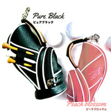 【アドバンテージ】ソフトシュリンクレザー キャディバッグ型 ゴルフボールケース