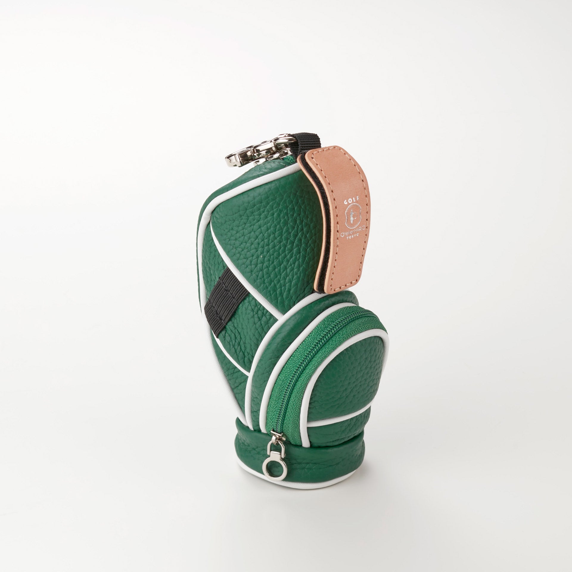 【アドバンテージ】ソフトシュリンクレザー キャディバッグ型 ゴルフボールケース