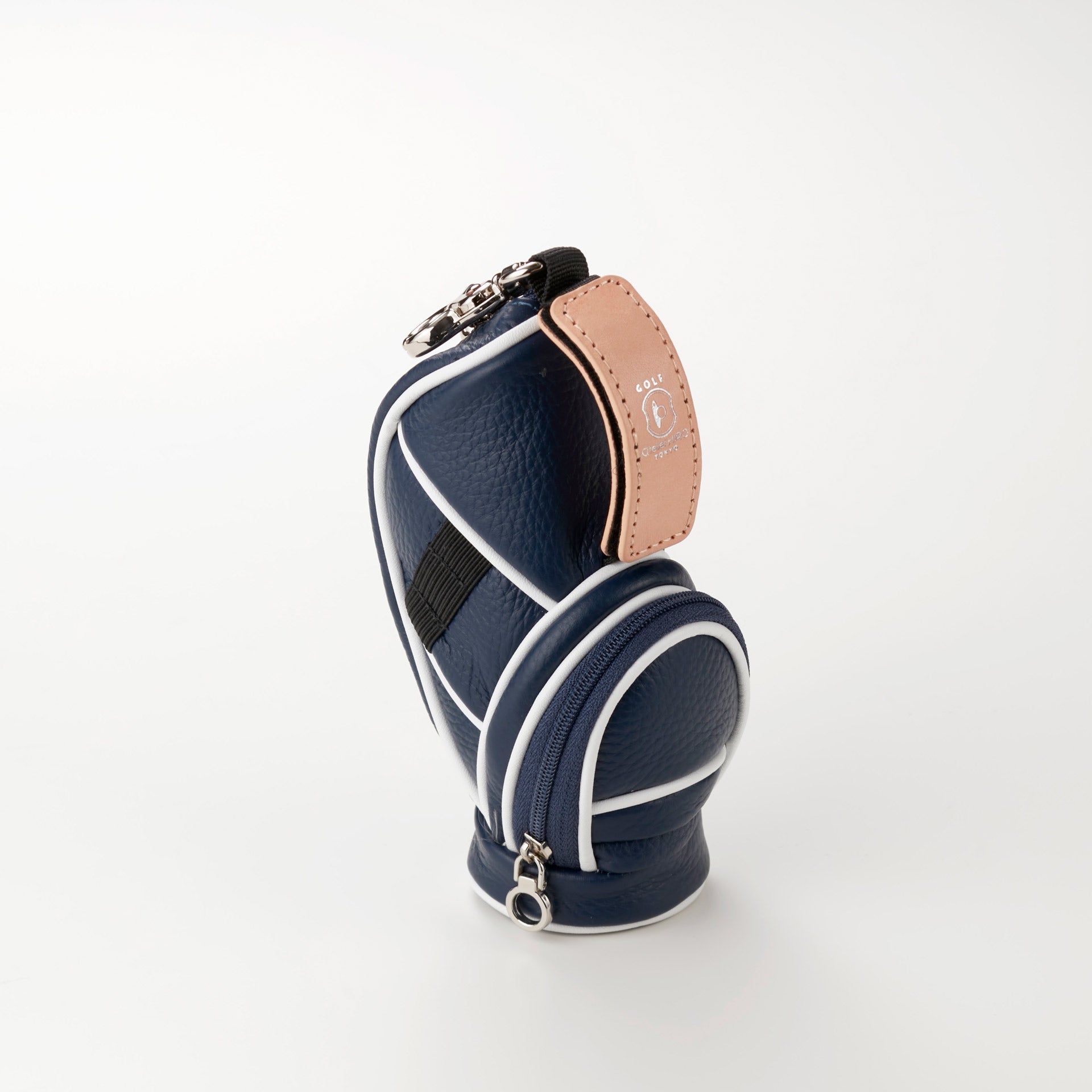 【アドバンテージ】ソフトシュリンクレザー キャディバッグ型 ゴルフボールケース