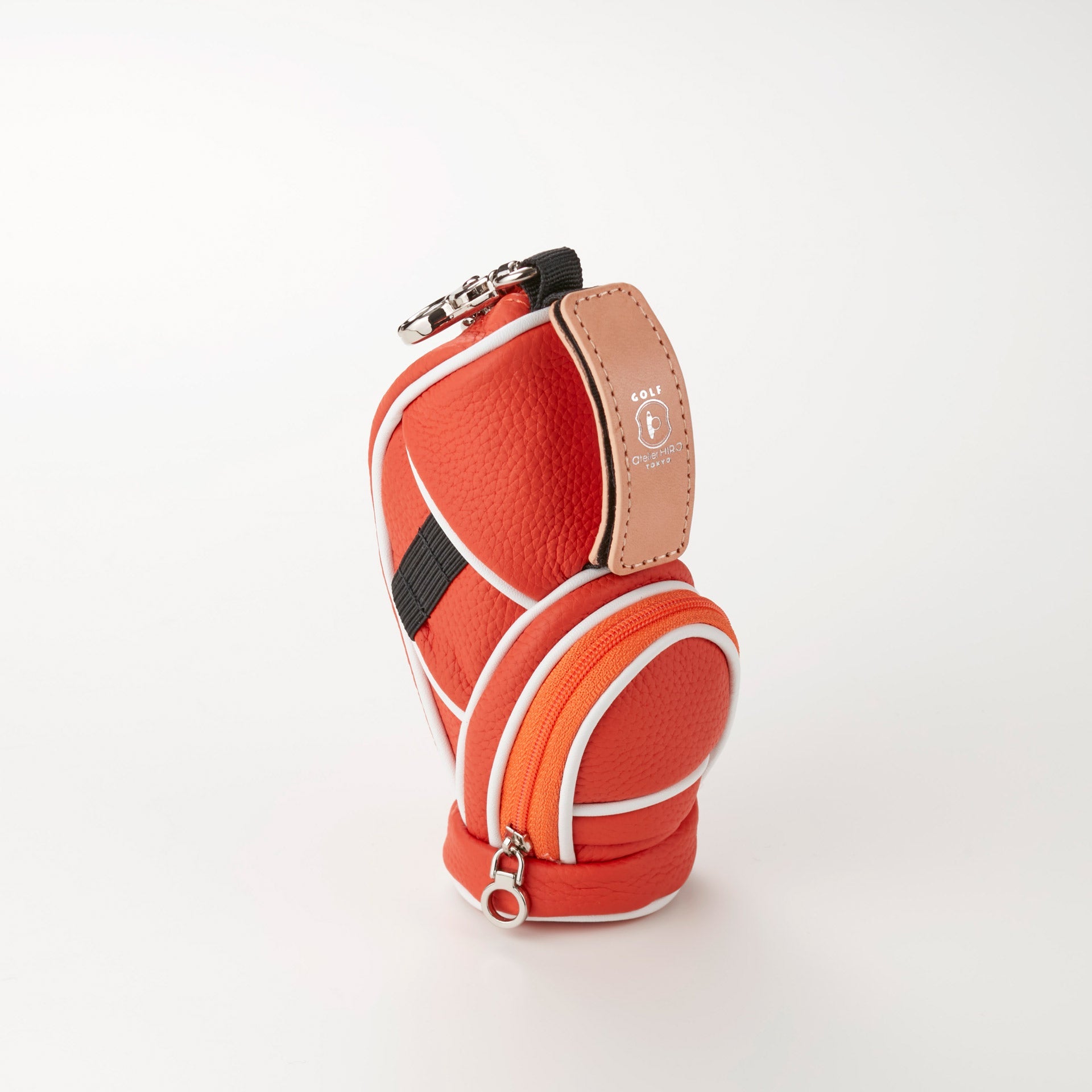 【アドバンテージ】ソフトシュリンクレザー キャディバッグ型 ゴルフボールケース