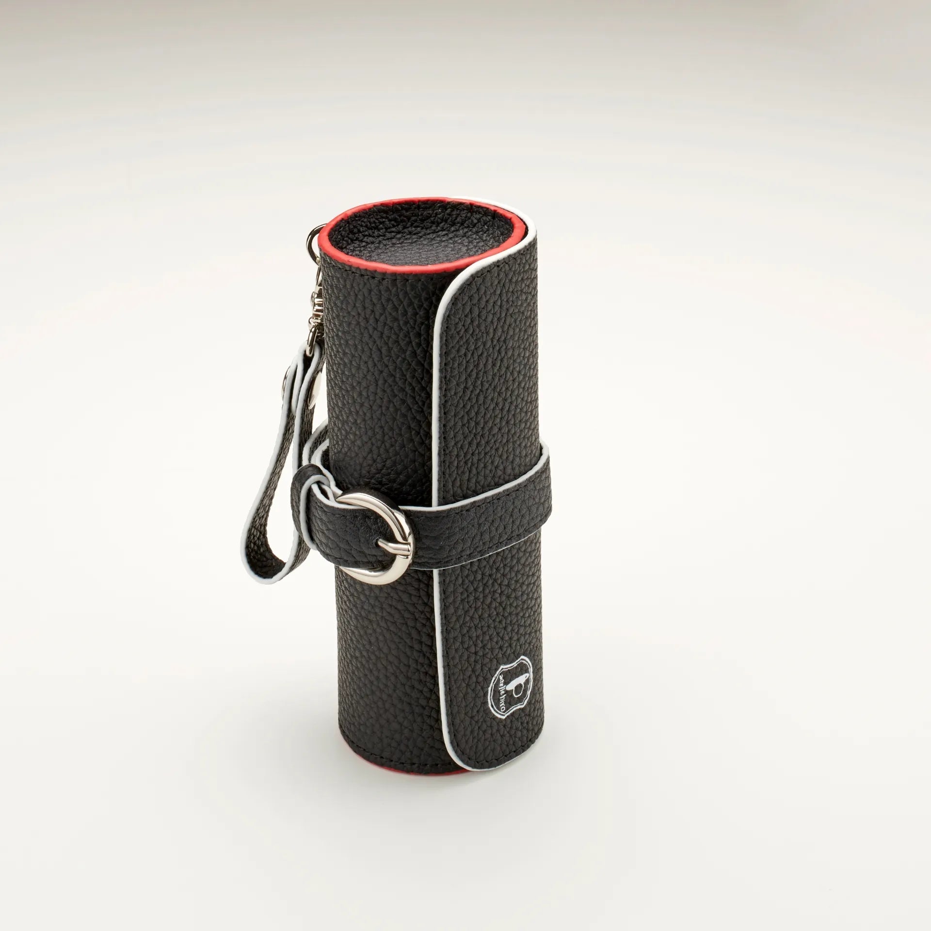 【アドバンテージ】ソフトシュリンクレザー 筒型ゴルフボールケース