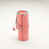 【アドバンテージ】ソフトシュリンクレザー 筒型ゴルフボールケース