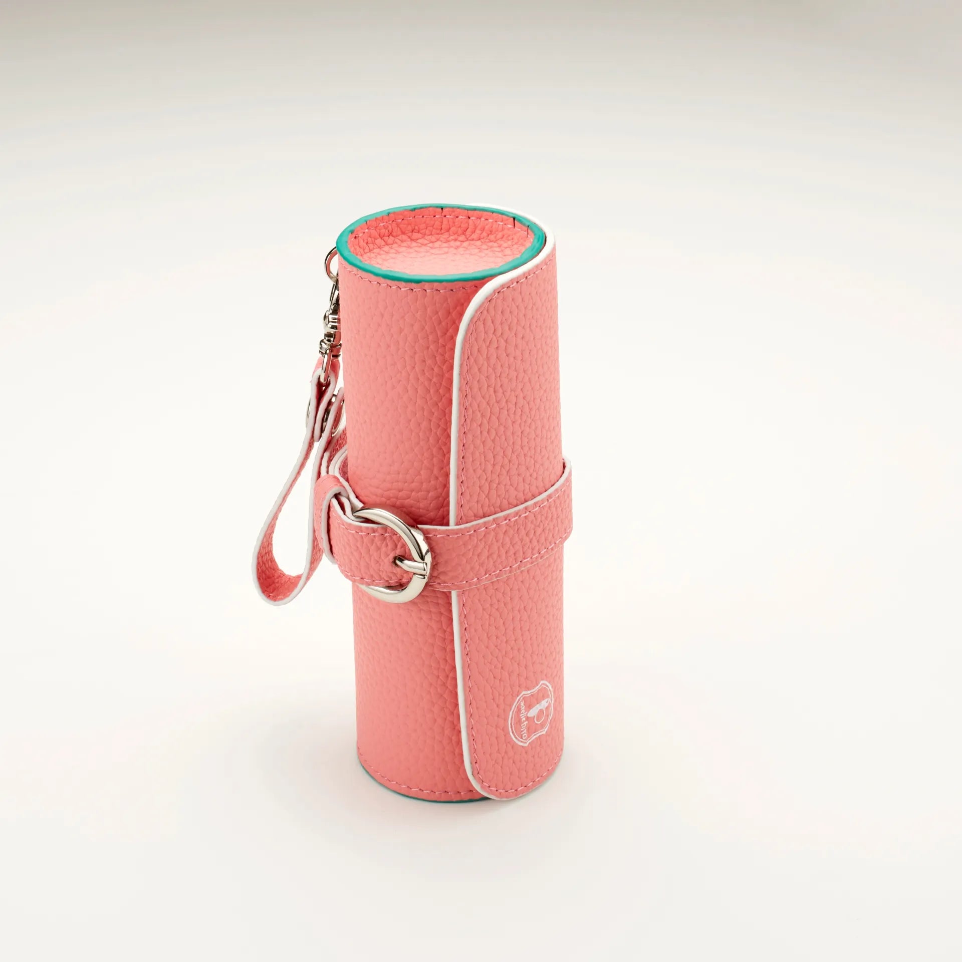 【アドバンテージ】ソフトシュリンクレザー 筒型ゴルフボールケース